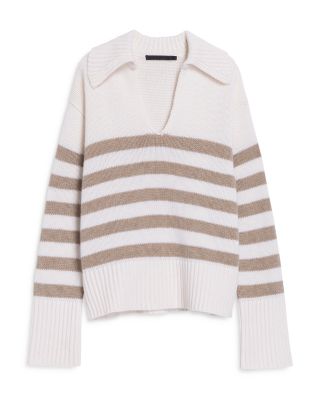 Phoebe Cashmere Striped Sweater
