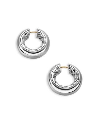 DY Mercer&reg; Hoop Earrings in Sterling Silver, 9mm