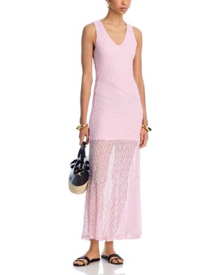 Theo Floral Lace Maxi Dress