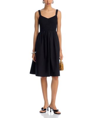 Fleur Smocked Scoop Neck Dress