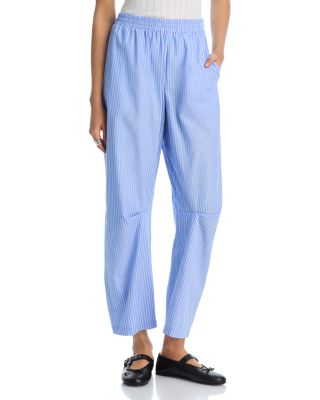 STEVE MADDEN - Saelyn Barrel Ankle Poplin Pants
