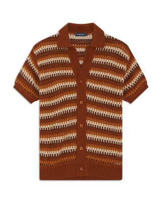 Frescobol Carioca - Relaxed Fit Pinto Crochet Shirt