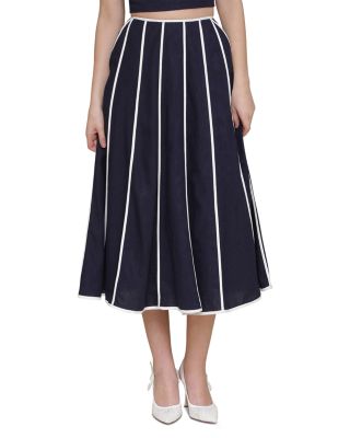 Seamed Midi Skirt 