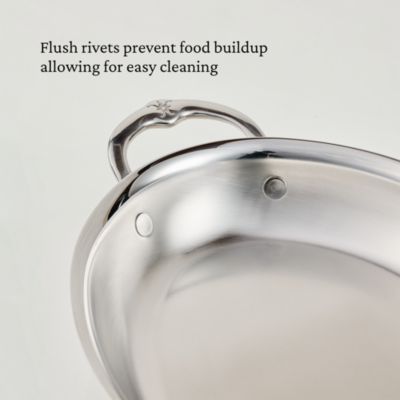 Provisions Medium Clad Stainless Steel Oval Au Gratin