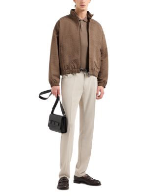 Regular Fit Stretch Cannette Trousers