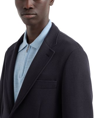 Travel Essentials Textured Blazer Jacket