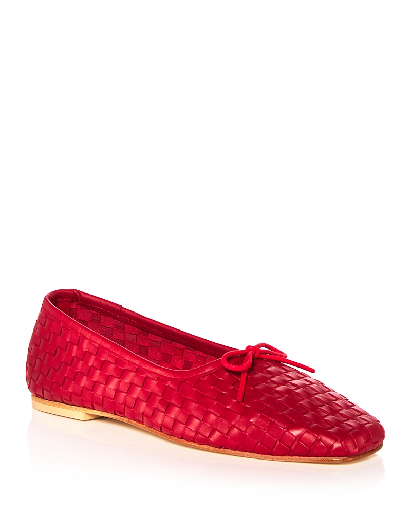 Freda Salvador Women's Jada Slip On Woven Bow Flats