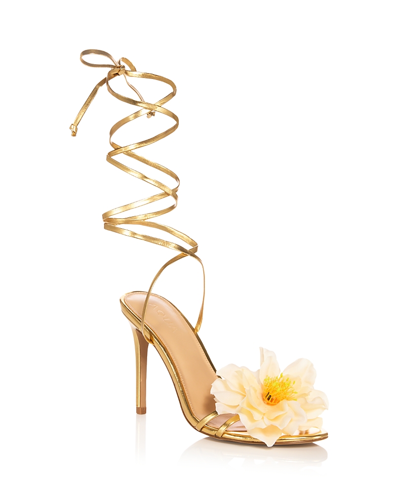 AQUA WOMEN'S MELIO ANKLE TIE SANDALS - EXCLUSIVE