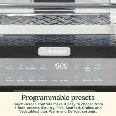 STM-4000 CookFresh&reg; Digital Glass Steamer