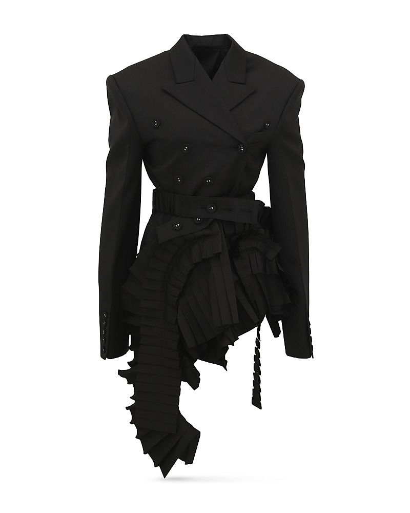 ROKH ROKH PLEATED BLAZER