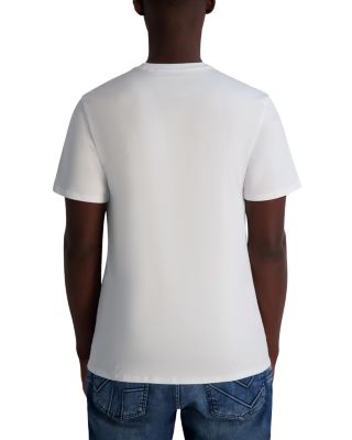 Race Stripe Slim Fit Logo Tee