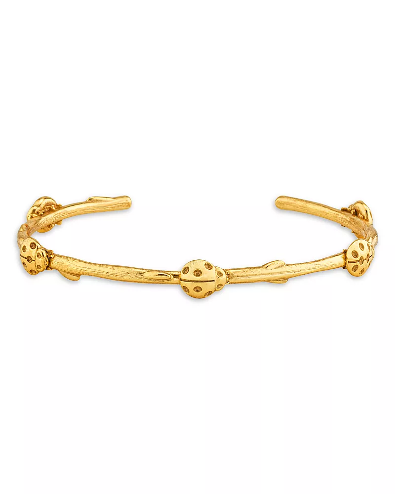Capucine De Wulf Meadow Ladybug Petite Cuff