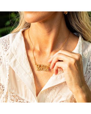 Meadow Cluster Necklace, 16"