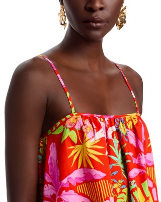 Wild Floral Poplin Shift Dress - Exclusive