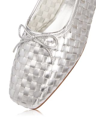 Women's Jada Slip On Woven Bow Flats