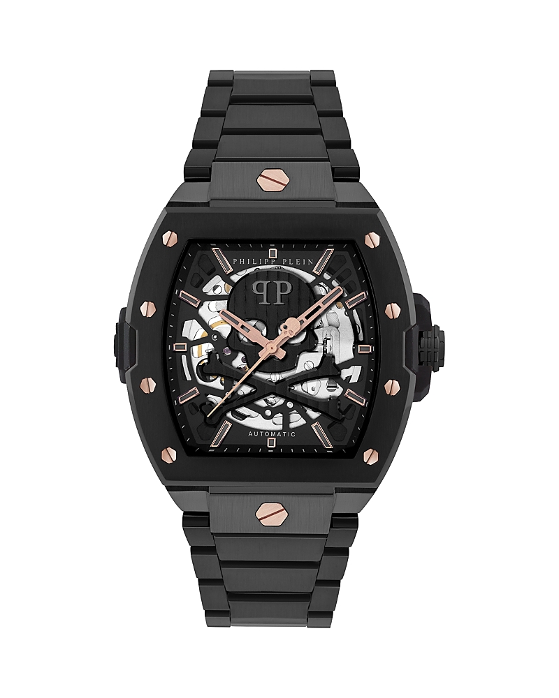 Philipp Plein The $keleton 2.0 Watch, 44mm In Black/black