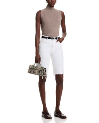 The Maven Bermuda Fray Shorts
