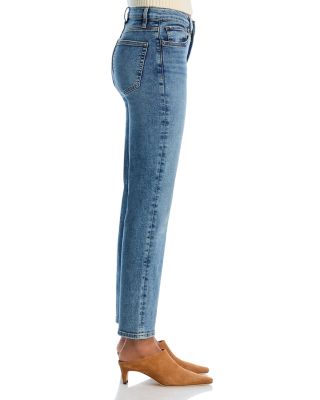 Le Sleek High Rise Straight Jeans in Vice