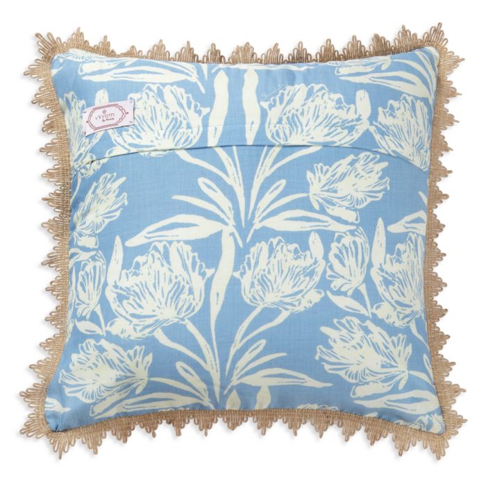 Himalayan Embroidered Reversible Cushion, 20" x 20"