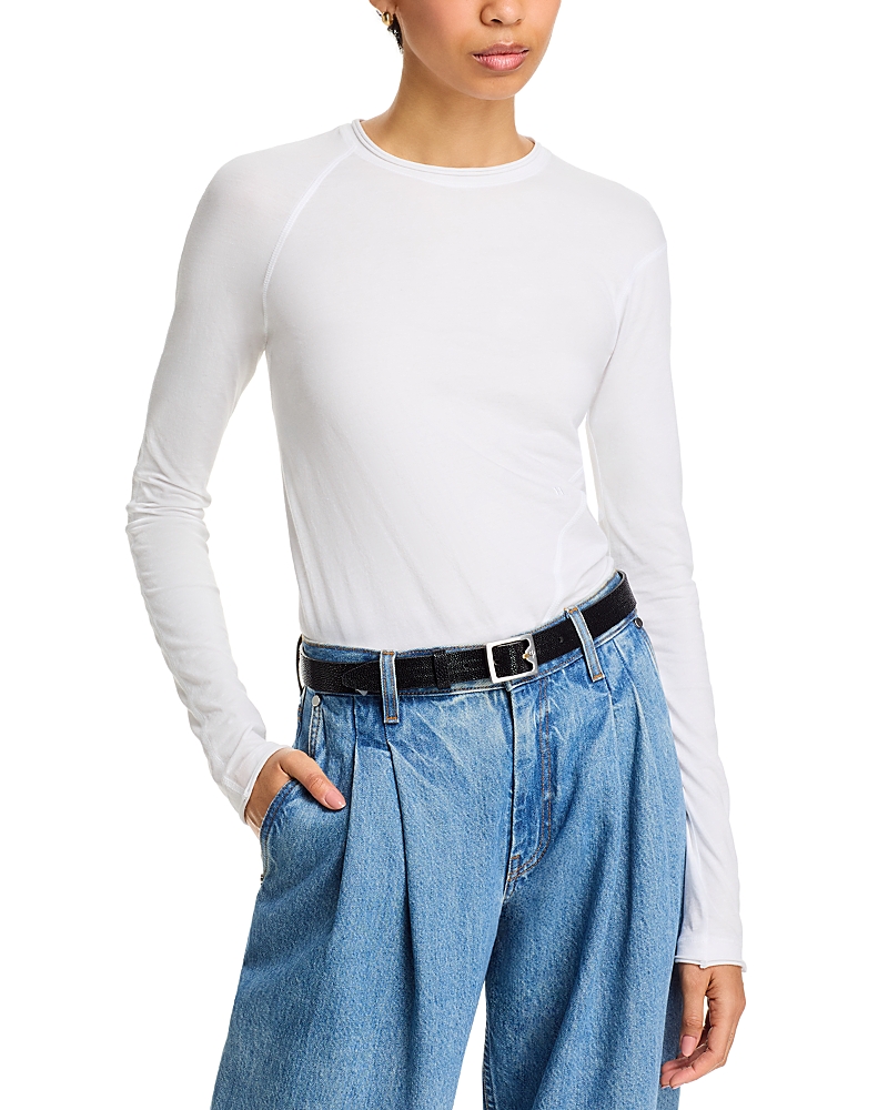 Helmut Lang Long Sleeve Spliced Top