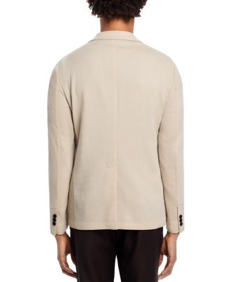 Clinton Slim Fit Unstructured Sport Coat in Grid Suiting