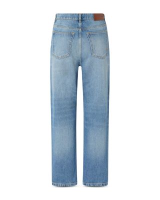 Rose Straight Leg Jeans in Mid Wash