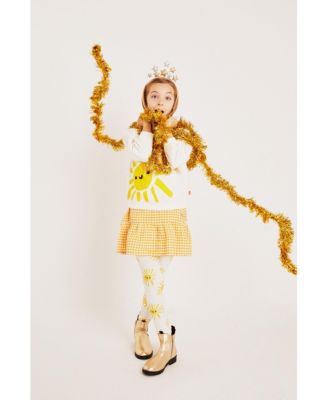 Girls' Recycled Cotton Sun Leggings - Little Kid, Big Kid