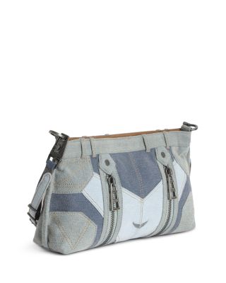 Sunny Moody Denim Patchwork Crossbody