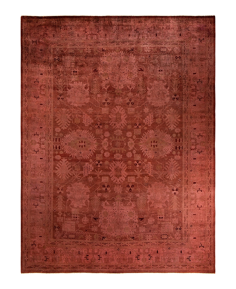 Bloomingdale's Vibrance M1604 Area Rug, 9'3 X 11'10 In Brown