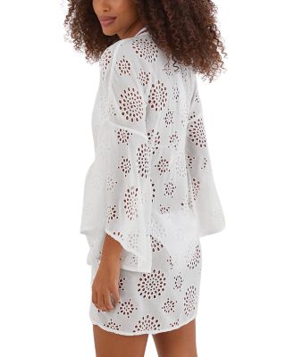 Perola Eyelet Swim Cover-Up