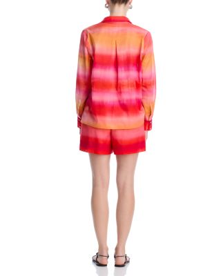 Elvrie Shirt & Jassiah Beach Cover-Up Shorts