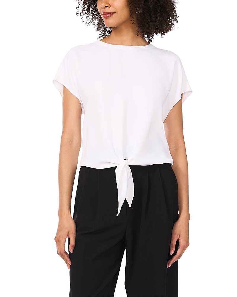 VINCE CAMUTO TIE HEM TOP