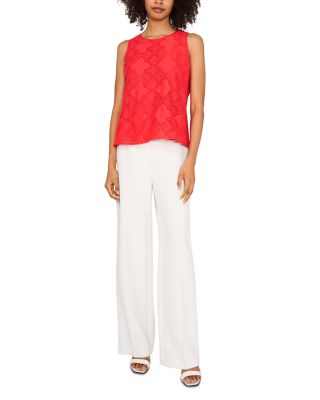 Eyelet Embroidered Top