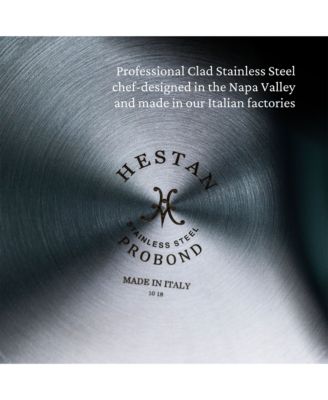 ProBond&reg; Forged 3.5-Quart Professional Clad Stainless Steel Saut&eacute; Pan with Lid