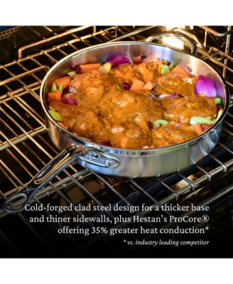 ProBond&amp;reg; Forged 5-Quart Professional Clad Stainless Steel Saut&amp;eacute; Pan with Lid