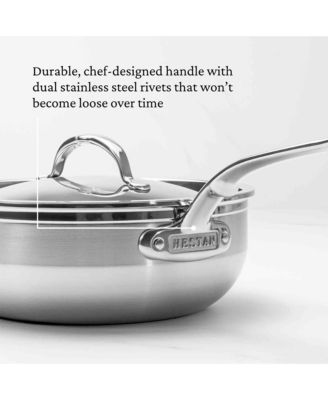 ProBond&amp;reg; Forged 5-Quart Professional Clad Stainless Steel Essential Pan with Lid