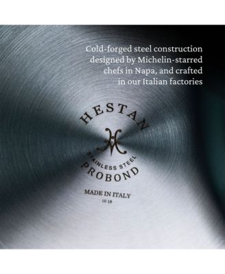 ProBond&reg; Forged 3.5-Quart Professional Clad Stainless Steel Essential Pan with Lid