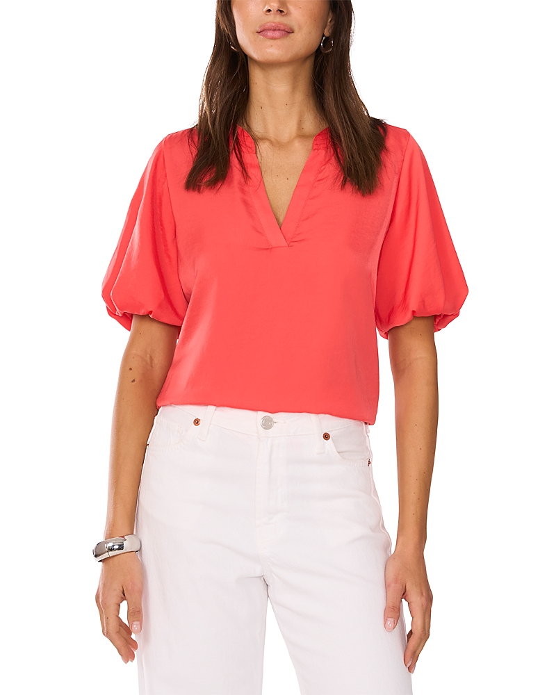 VINCE CAMUTO QUARTER PUFF SLEEVE TOP
