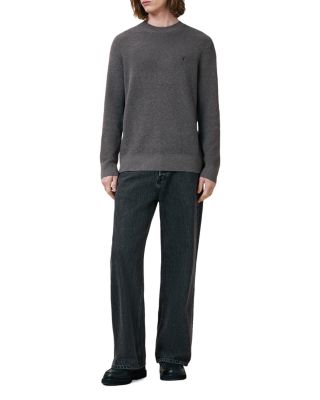 Waffle Crewneck Sweater