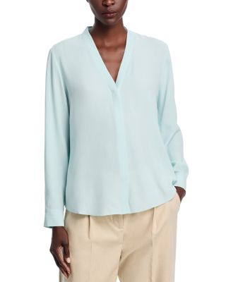 Eileen Fisher - Silk V Neck Shirt