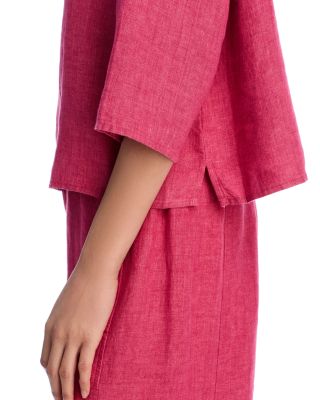 Linen Boat Neck Tunic