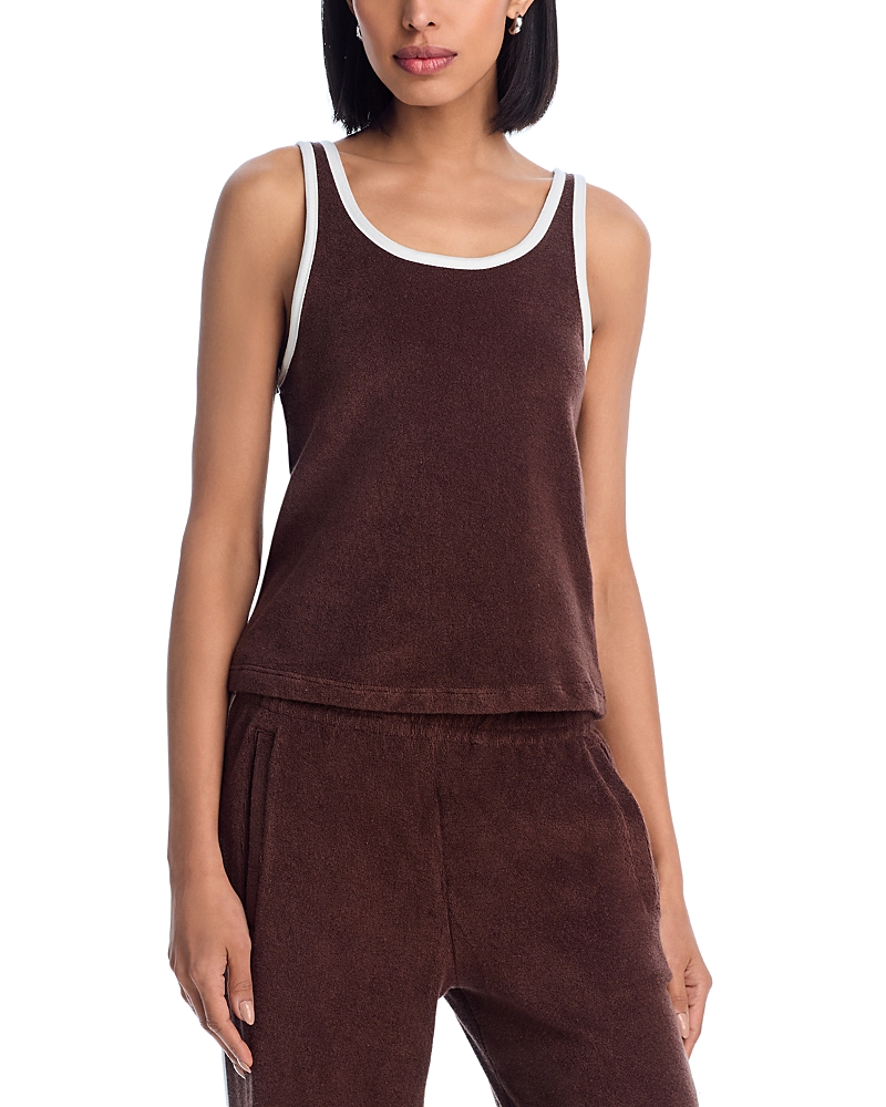 Re/Done Scoop Neck Terry Tank Top Re/Done Scoop Neck Terry Tank Top