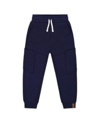 Boys' French Terry Sweatpants with Side Pockets - Little Kid