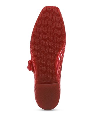 Women's Michaela Square Toe Jelly Flats