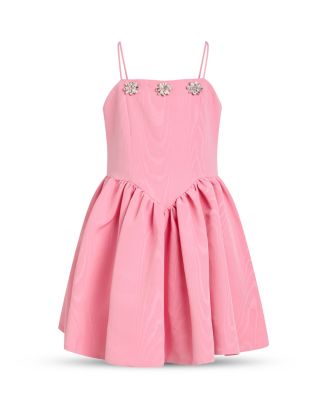 KIDS TEE MINI DRESS WITH FLARE HEM MINIATURE MOMENTS main image 1