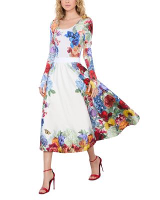 Earla High Rise Flare Skirt