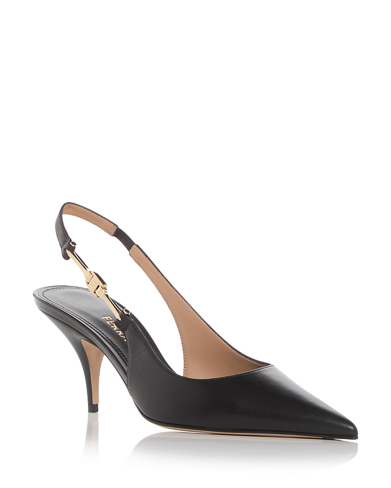 Ferragamo Women's Tally 70 Slingback Pumps