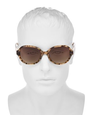 Emalie Round Sunglasses, 56mm