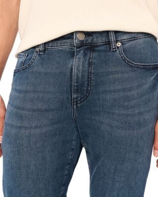 Russell Slim Straight Fit Jeans in Riverside Blue