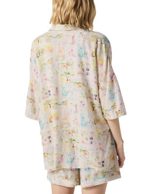 Coastal Postcard Top